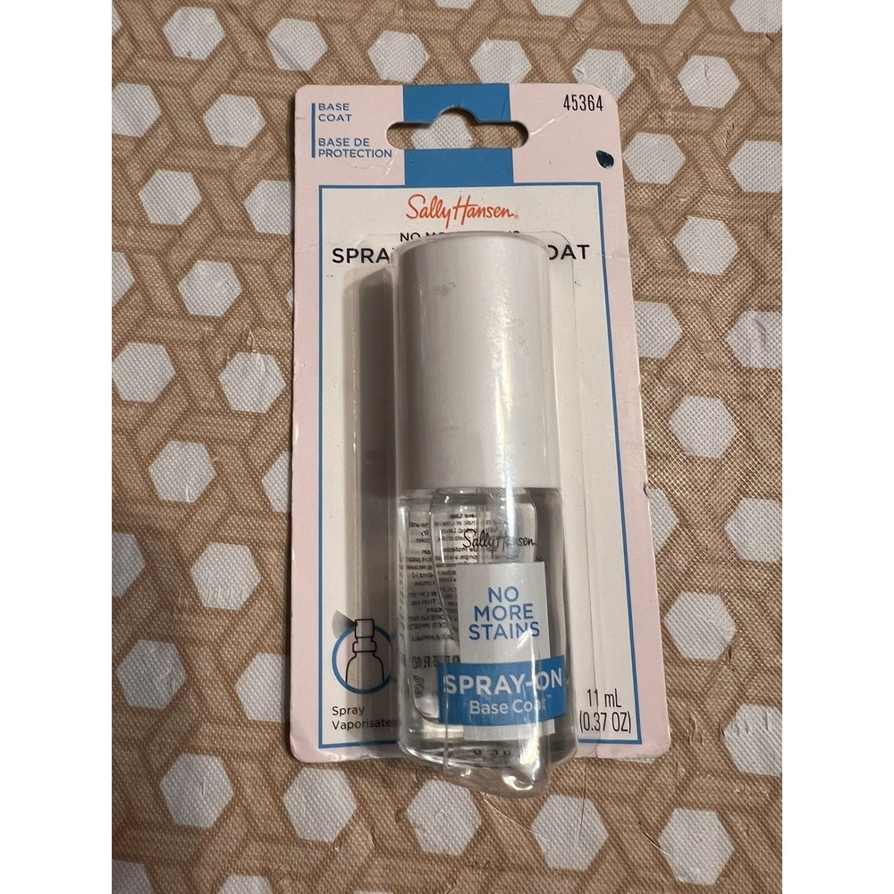 Sally Hansen Treatment No More Stains Base Coat, 0.37 Fluid‎ Ounce